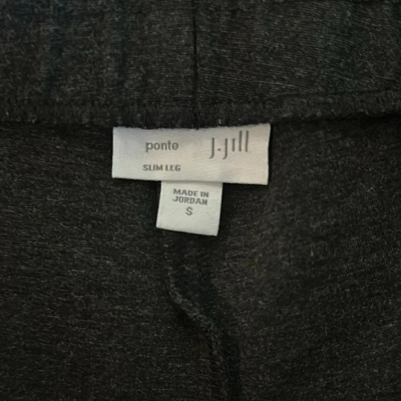 J Jill Women’s Slim Leg Ponte Knit Pants Size Small Office Business Dressy Work - Picture 5 of 8